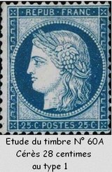 Etude  du planchage du<br>Cérès n°60A